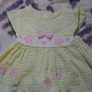 youngland yellow easter dress